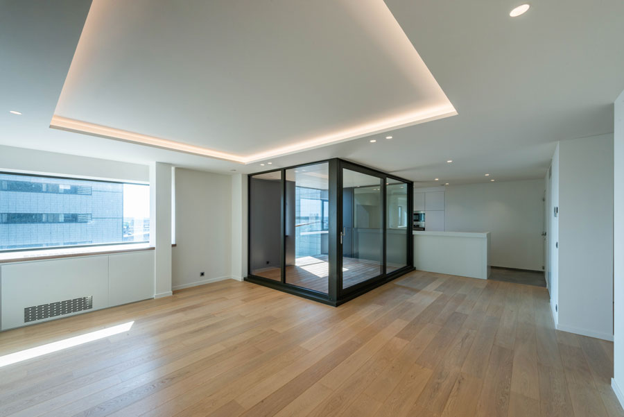 Ruime badkamer met alle moderne voorzieningen, appartement 10.A