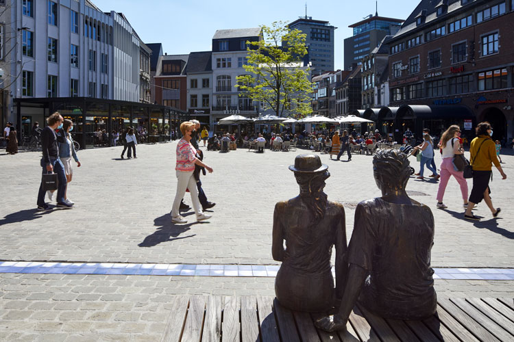 Volop genieten van het bruisende centrum van Hasselt